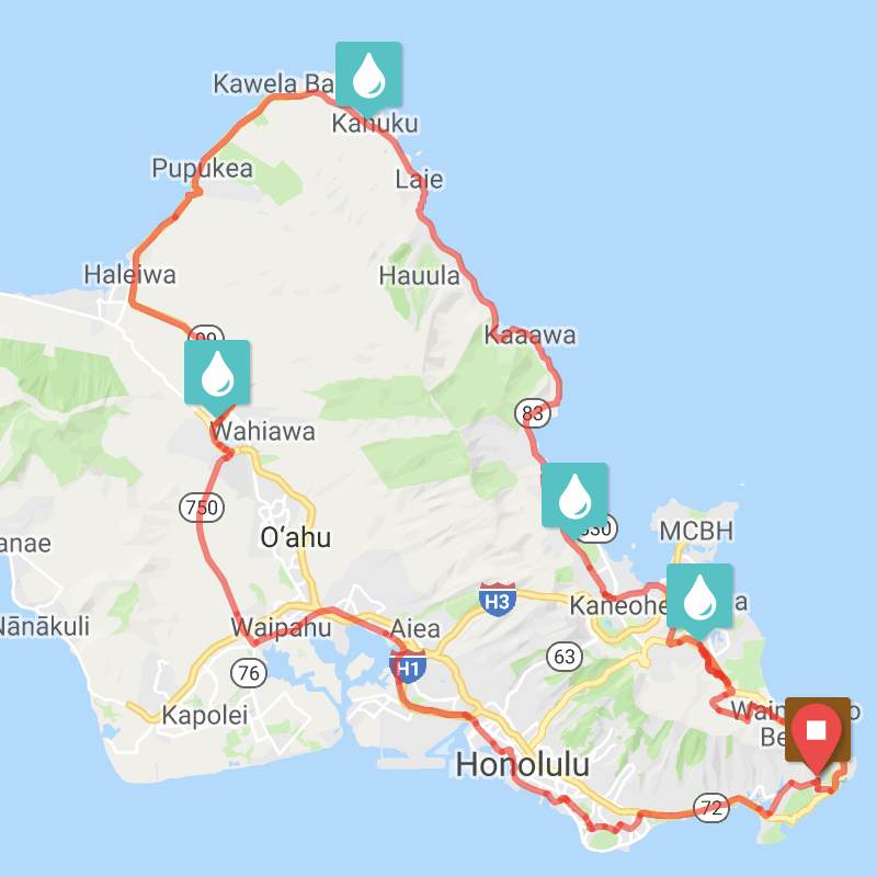 DEMRR Route Map